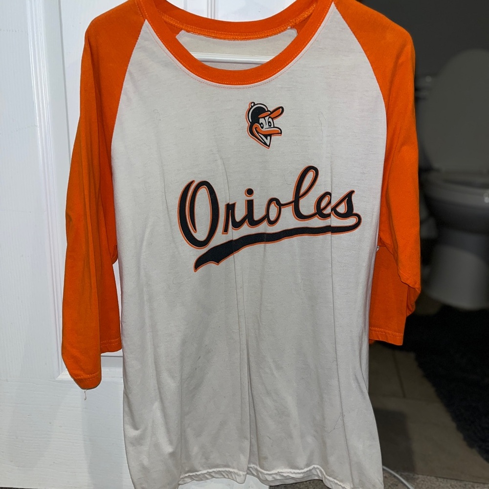 Vintage Orioles 3/4 baseball T-shirt